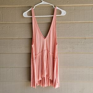 URBAN OUTFITTERS Kimchi Blue Peplum Tank Top Blouse, Size M